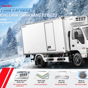 ISUZU VIỆT NAM RA MẮT QSERI PHIÊN BẢN THÙNG ĐÔNG LẠNH MỚI 2020