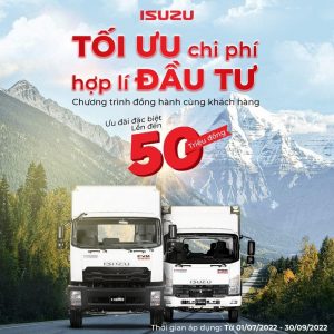 BẢNG GIÁ XE TẢI ISUZU THÁNG 08/2022 MỚI NHẤT - GIAO XE NGAY