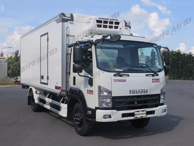 XE TẢI ISUZU ĐÔNG LẠNH AUTO QUYỀN FRR90LE4 6 TẤN