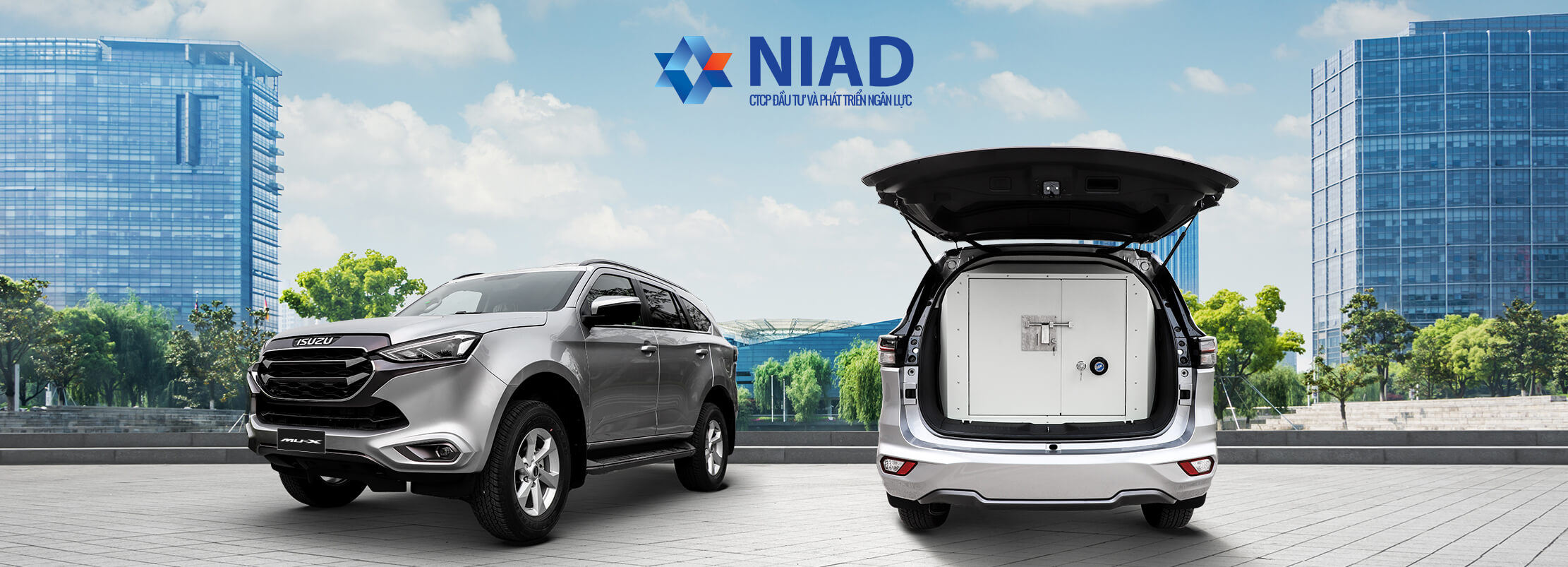 NIAD ISUZU MUX CHỞ TIỀN